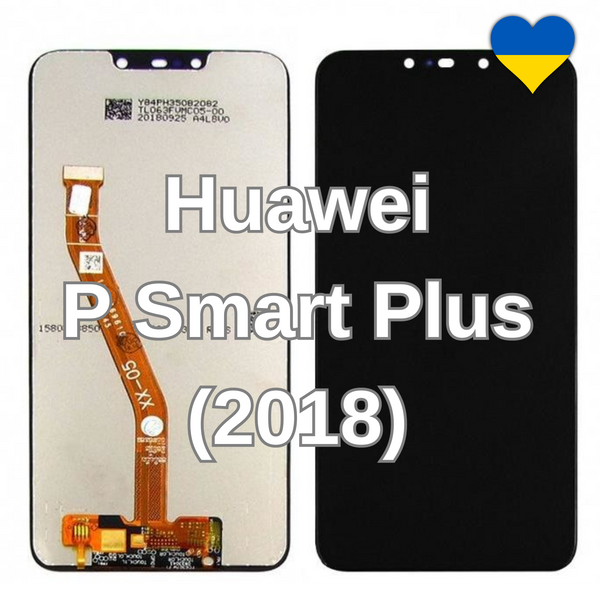 Дисплей для Huawei P Smart Plus (2018) з чорним тачскріном (TFT) 16796 фото