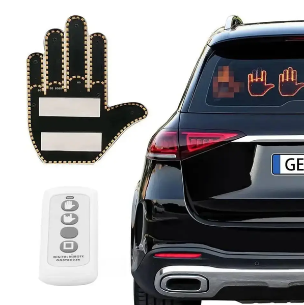 Led долоня з жестами для авто Hand Light з пультом керування 237756 фото