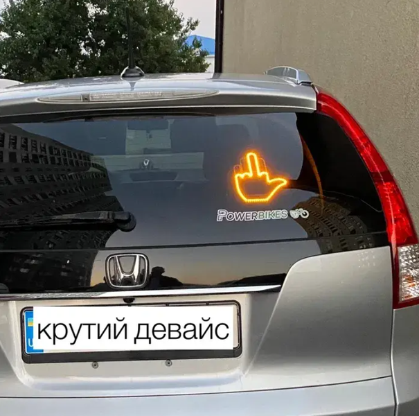 Led долоня з жестами для авто Hand Light з пультом керування 237756 фото