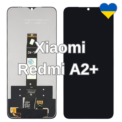 Дисплей для Xiaomi Redmi A2+ з чорним тачскріном (TFT) 40698/3 фото