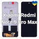 Дисплей для Xiaomi Redmi Note 9 Pro Max з чорним тачскріном (TFT) 26249/2 фото 1