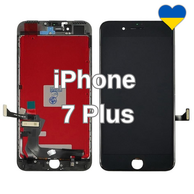 Дисплей для iPhone 7 Plus з чорним тачскріном (HC) та рамкою 11790 фото