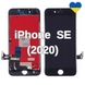 Дисплей для iPhone SE (2020) з чорним тачскріном (Tianma) та рамкою 26976/1 фото 1