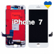 Дисплей для iPhone 7 з білим тачскріном (TFT) та рамкою 23082 фото 4