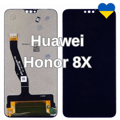 Дисплей для Huawei Honor 8X з чорним тачскріном (TFT) 19279 фото