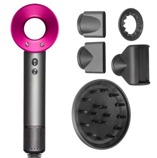 Фен для волосся Leafless Hair Dryer, 5 насадок + швидка сушка та укладка 210565 фото