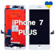 Дисплей для iPhone 7 Plus з білим тачскріном (TFT) та рамкою 23084 фото 4