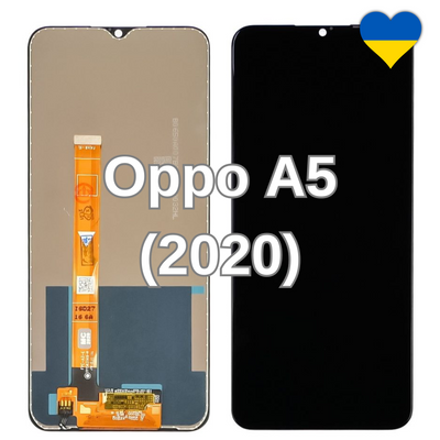 Дисплей для Oppo A5 (2020) з чорним тачскріном (TFT) 26994 фото
