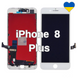 Дисплей для iPhone 8 Plus з білим тачскріном (TFT) та рамкою 26977 фото 1