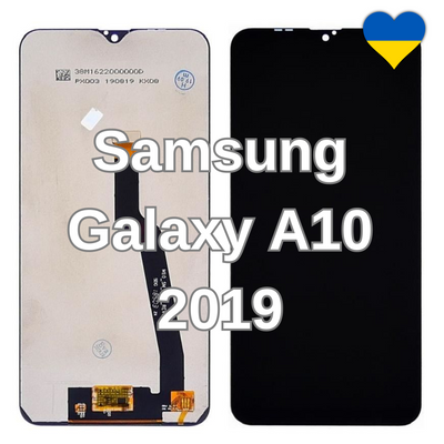 Дисплей для Samsung Galaxy A10 2019 (A105) з чорним тачскріном (TFT) 21965 фото