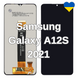 Дисплей для Samsung Galaxy A12S 2021 (A127F) з чорним тачскріном (TFT) 40532 фото 1