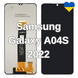 Дисплей для Samsung Galaxy A04S 2022 (A047F) з чорним тачскріном (TFT) 40710 фото 4