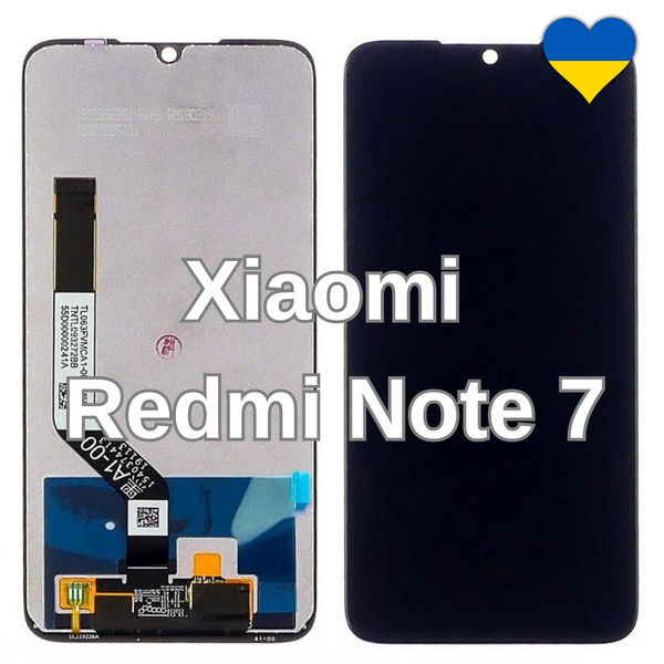 Дисплей для Xiaomi Redmi Note 7 з чорним тачскріном (TFT) 19299 фото