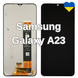 Дисплей для Samsung Galaxy A23 (A235F) з чорним тачскріном (TFT) 39556/1 фото 1