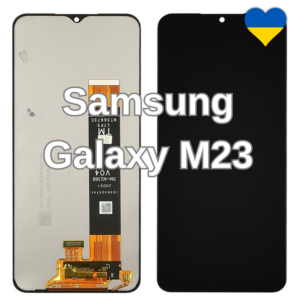 Дисплей для Samsung Galaxy M23 (M236) з чорним тачскріном (TFT) 39556/2 фото