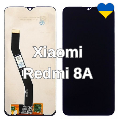 Дисплей для Xiaomi Redmi 8A з чорним тачскріном (TFT) 23765/1 фото