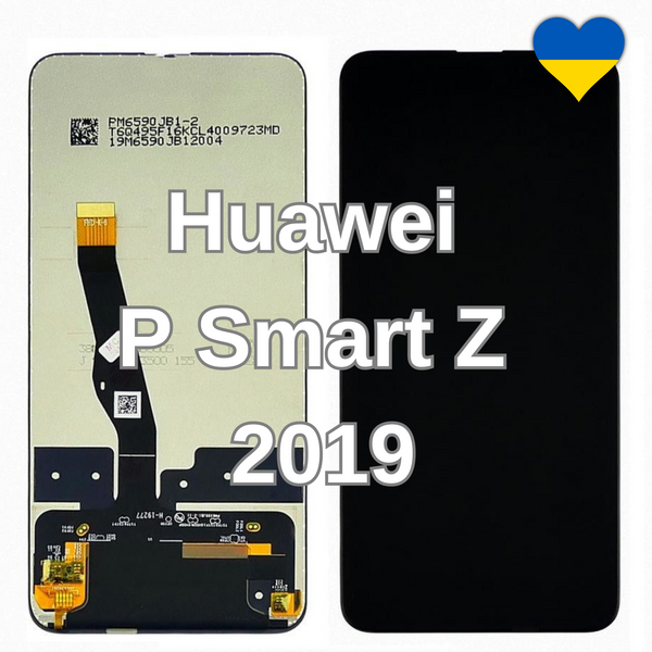 Дисплей для Huawei P Smart Z 2019 з чорним тачскріном (TFT) 21851 фото