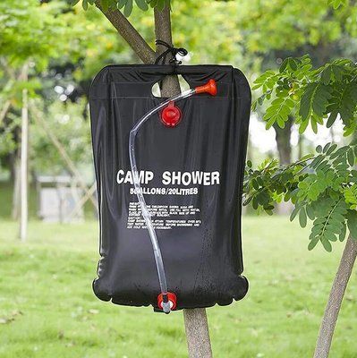 Літній душ переносний Solar Shower, 20 л з лійкою та ручкою 210984 фото