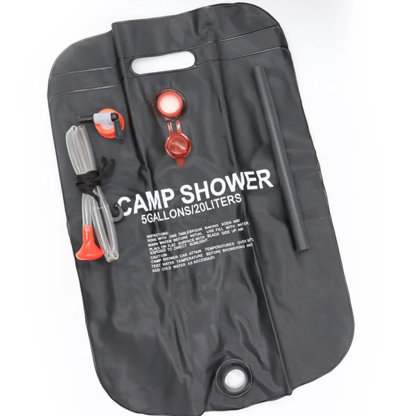 Літній душ переносний Solar Shower, 20 л з лійкою та ручкою 210984 фото