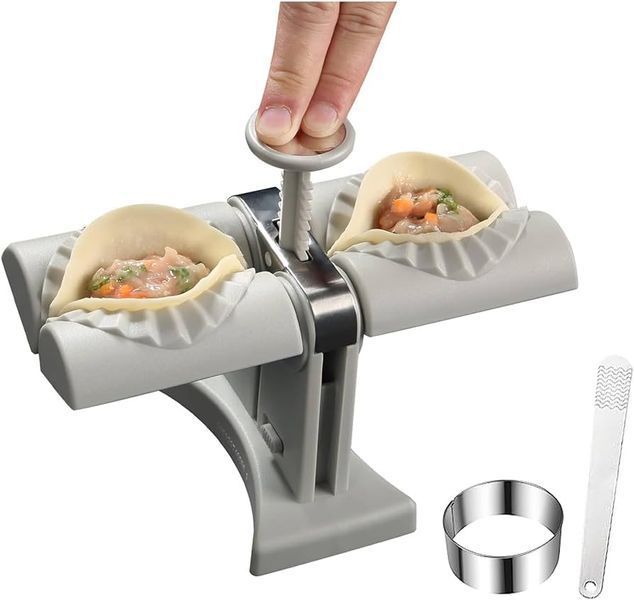 Механічна машинка для виготовлення вареників Automatic Dumpling Maker 21059 фото